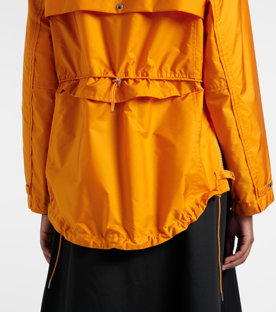Moncler Reghena Technical Jacket In Orange