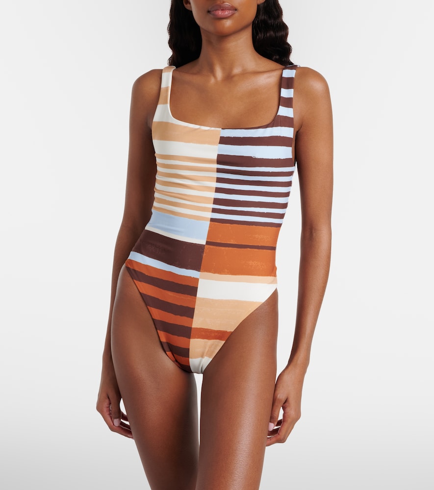 Cala de la Cruz Vienna striped swimsuit