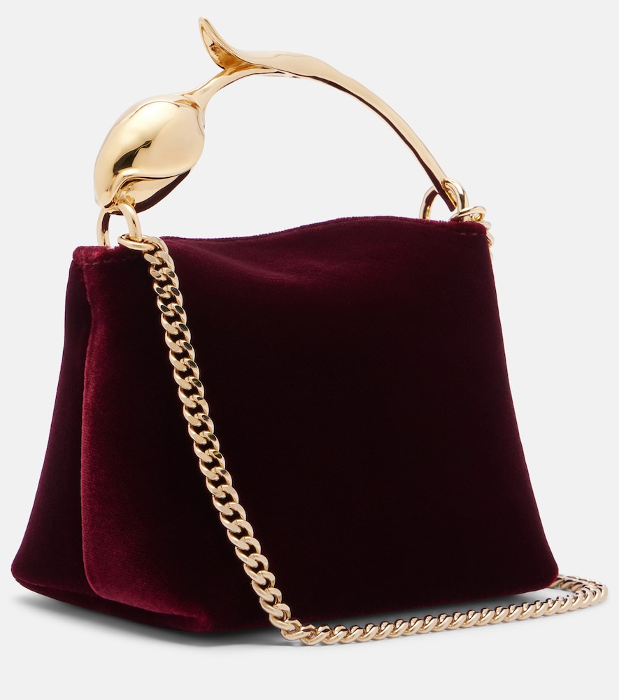  Erdem Erdem Bolso Bloom Micro De Terciopelo 
