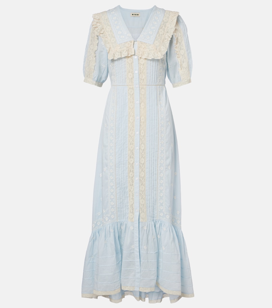 Midikleid Edina aus Baumwolle