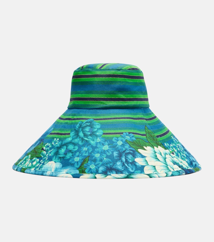 Alemais Alemais Margo Printed Cotton Canvas Sun Hat 