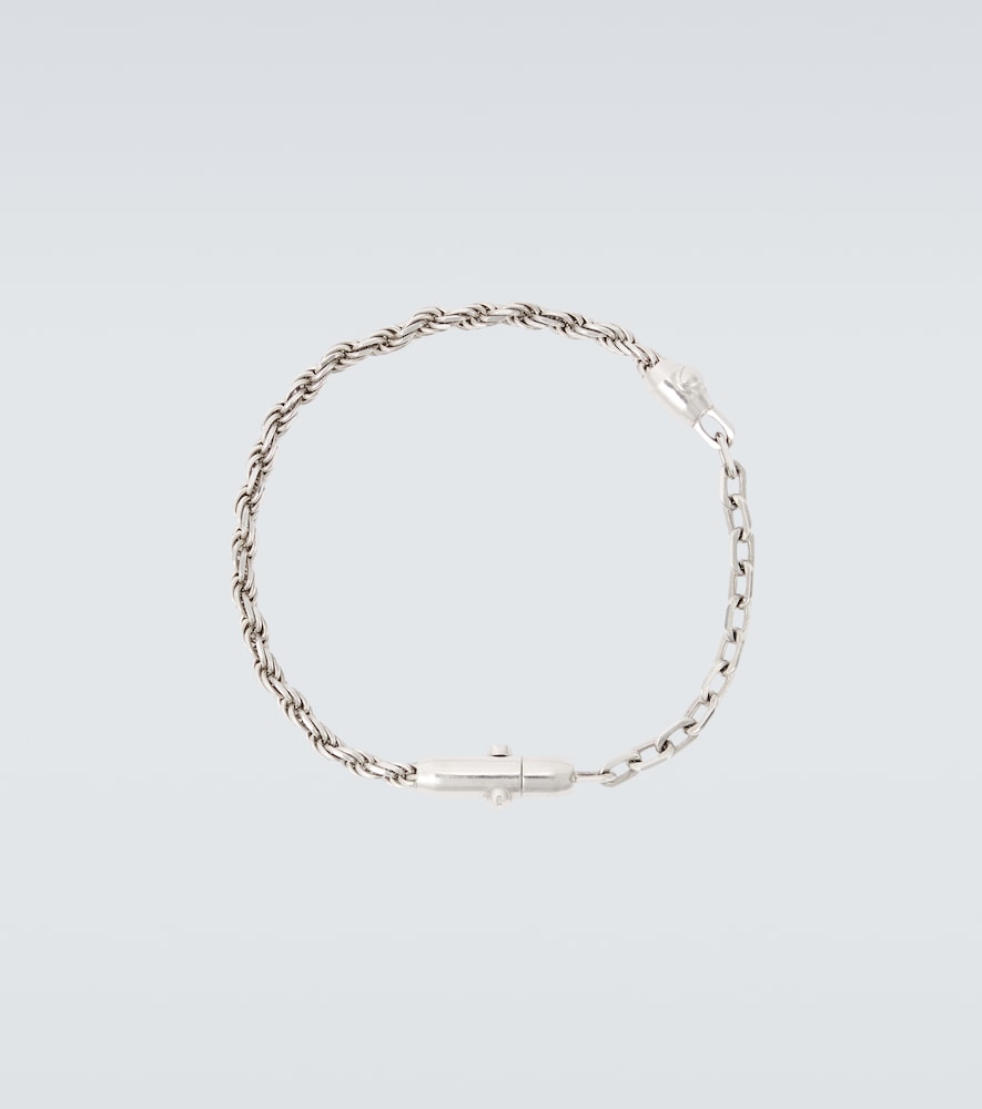 Bracciale a catena in argento sterling