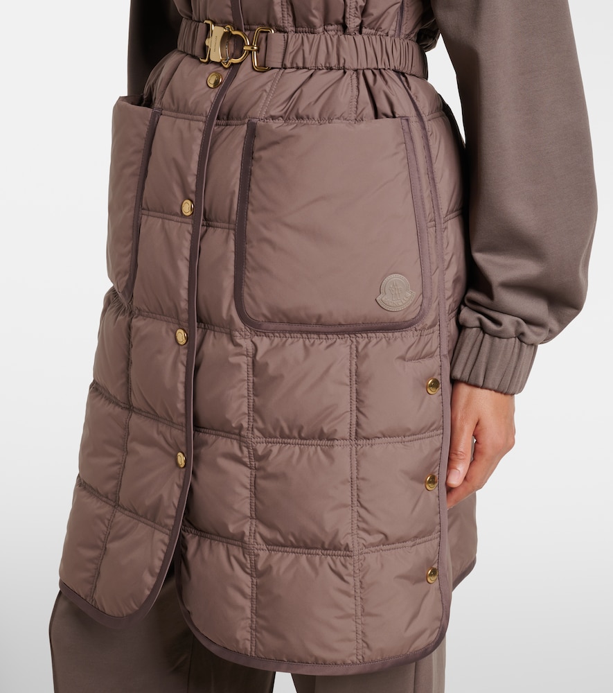Moncler Cygnette belted quilted down vest | Thumbnail 2 Moncler Cygnette belted quilted down vest | Thumbnail 2