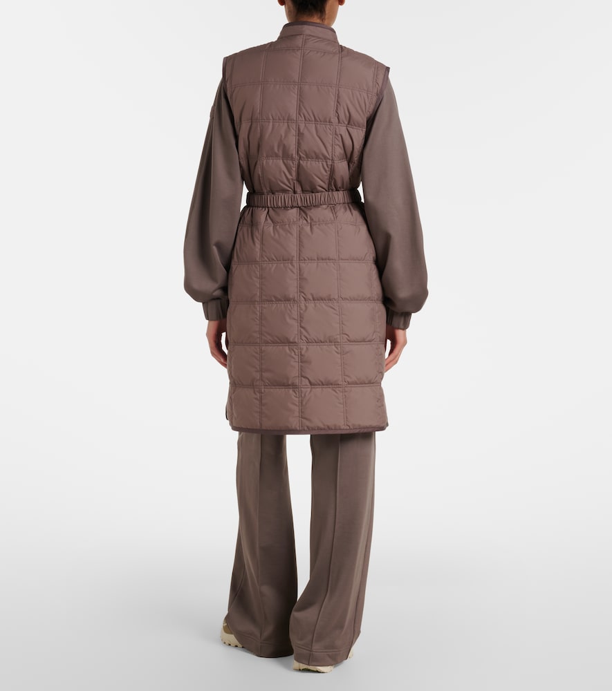 Moncler Cygnette belted quilted down vest | Thumbnail 4 Moncler Cygnette belted quilted down vest | Thumbnail 4