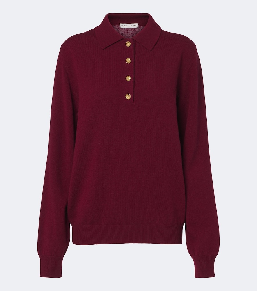 Blazé Milano Polopullover Highland aus Wolle und Kaschmir