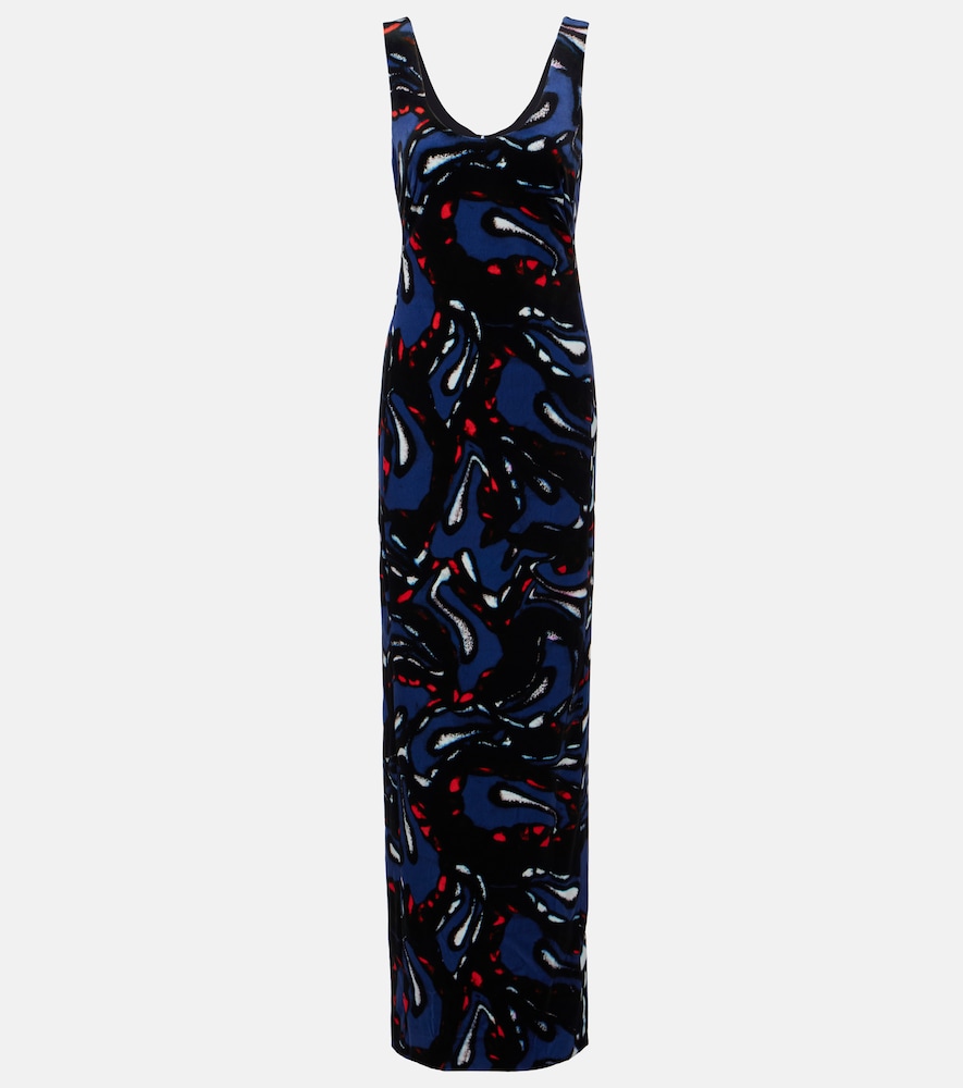 Dries Van Noten Debant printed cotton-blend maxi dress