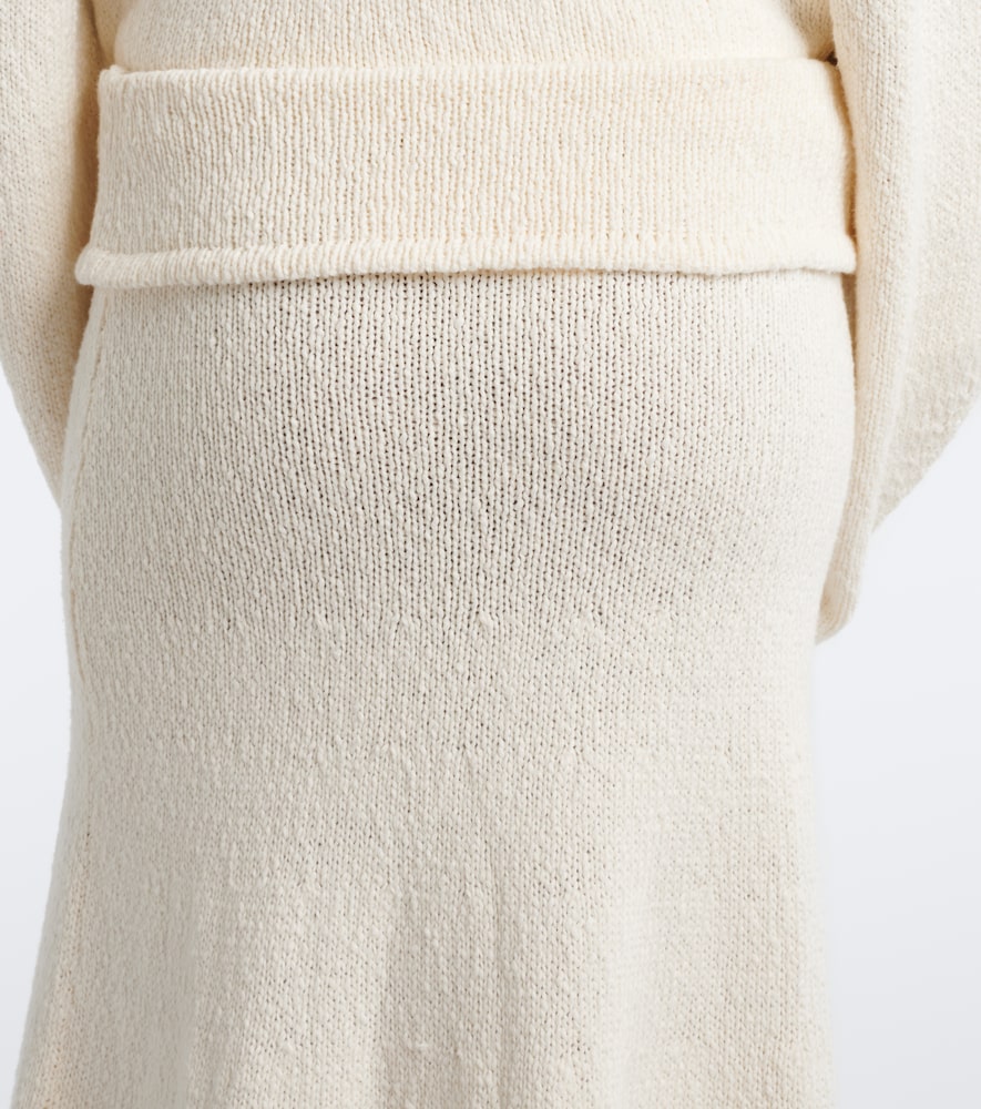 Kena Knitted Cotton Midi