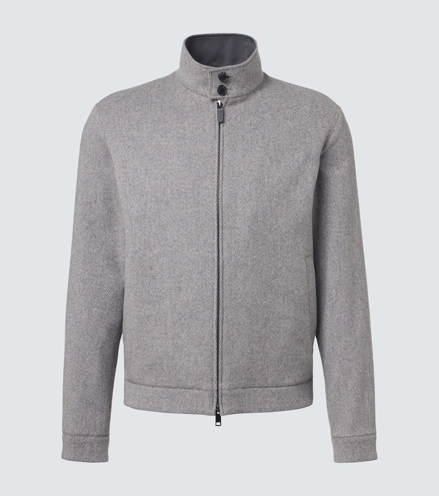 Jacke aus Wolle und Kaschmir