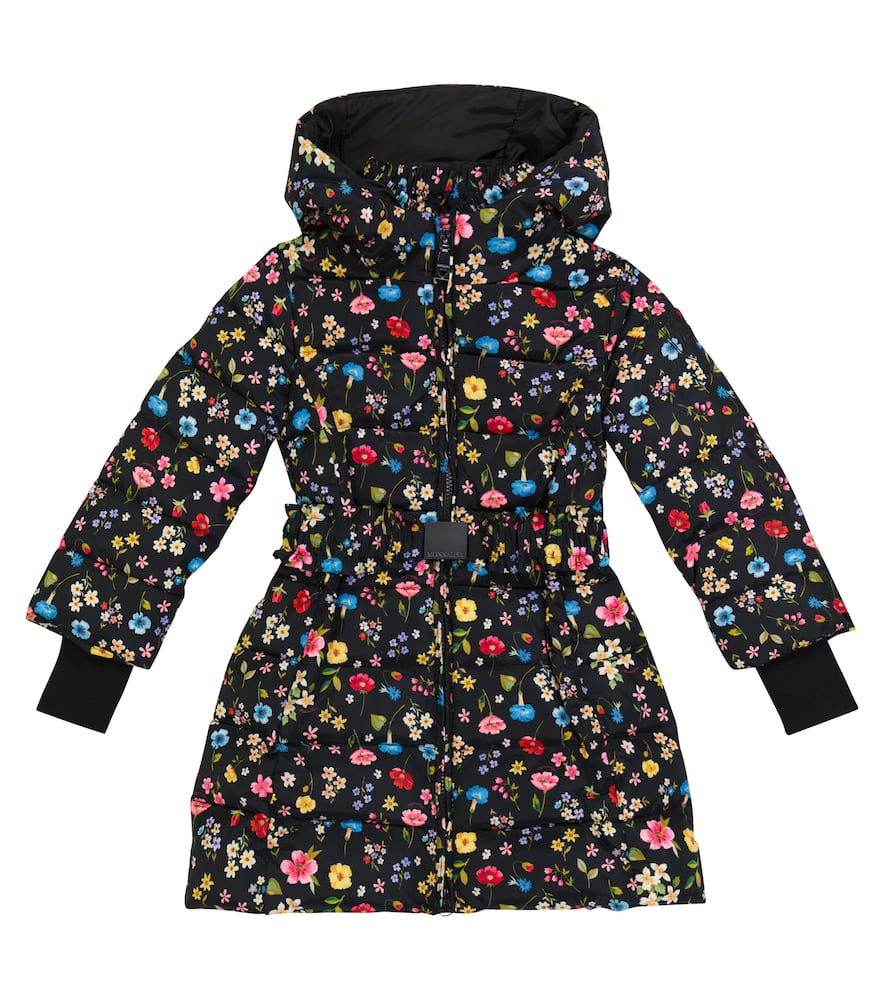 Monnalisa Floral padded coat