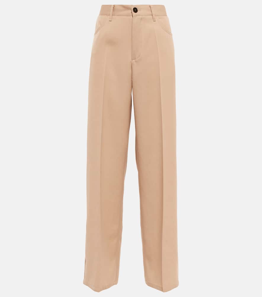 Jil Sander Wide-leg virgin wool pants
