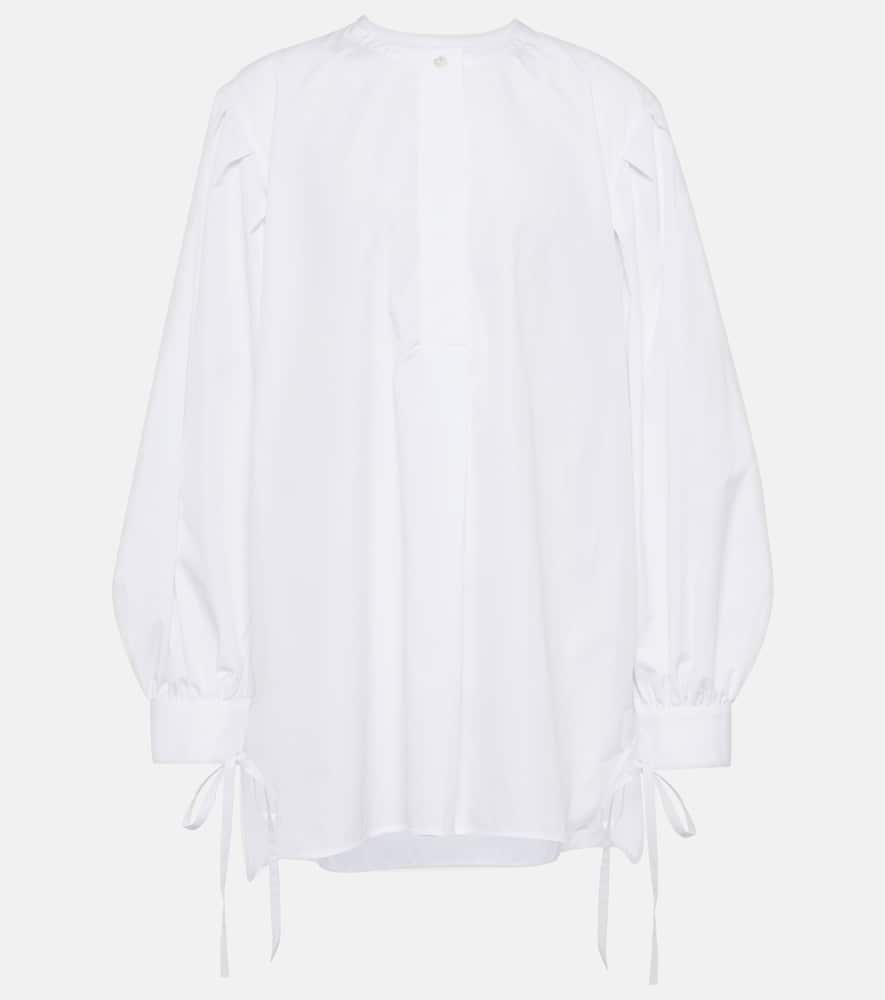 Co Tton Shirt In White