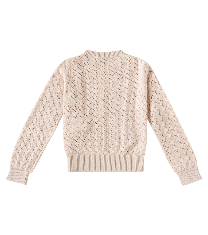  Loro Piana Kids Loro Piana Kids Pullover Aus Baumwolle Und Kaschmir 