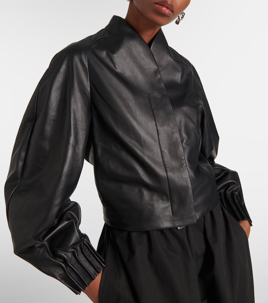  Fforme Fforme Cropped-lederjacke Aram 