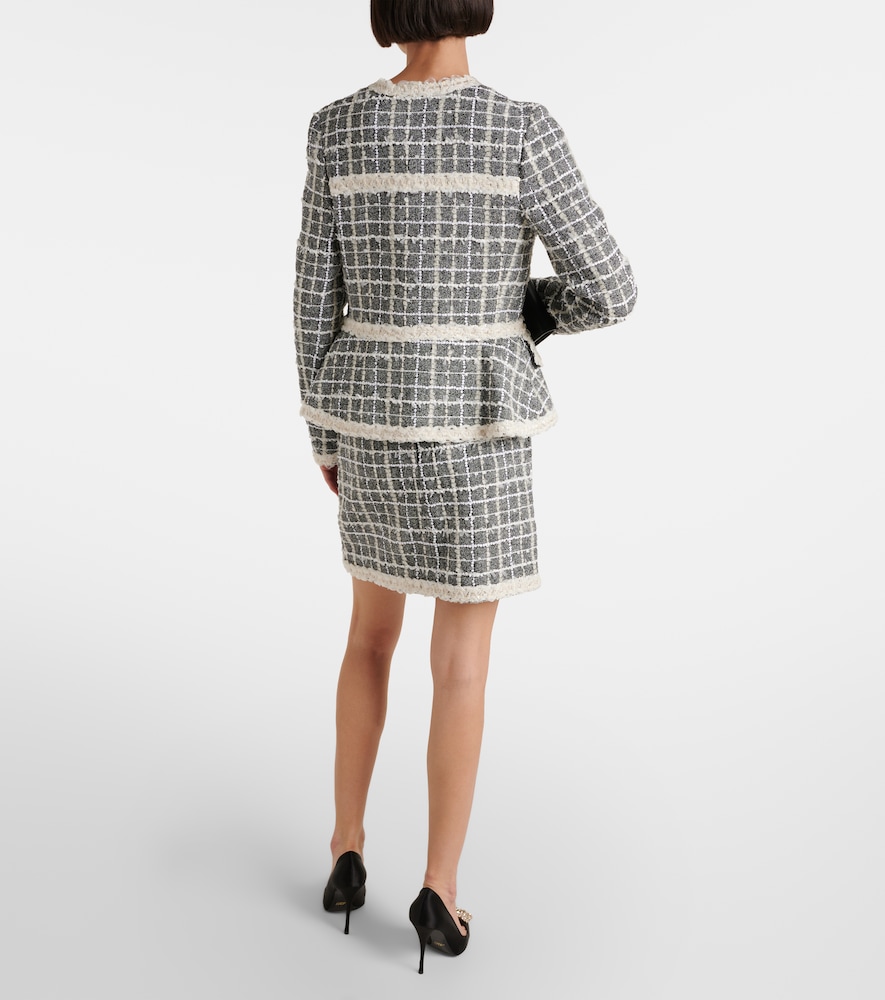  Giambattista Valli Giambattista Valli Wool-blend Boucle Jacket 