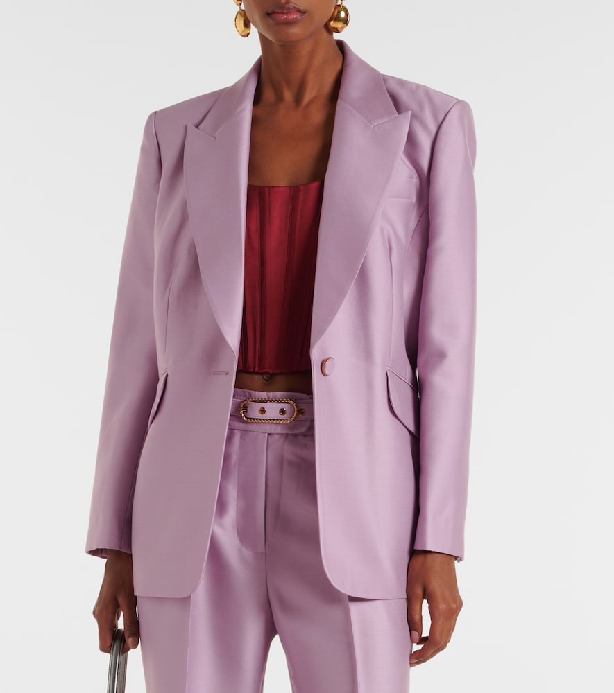  Zimmermann Zimmermann Tailored Wool And Silk Jacket 