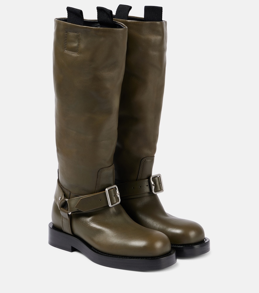 Burberry Burberry Leather knee-high boots　バーバリー レザーニーハイブーツ