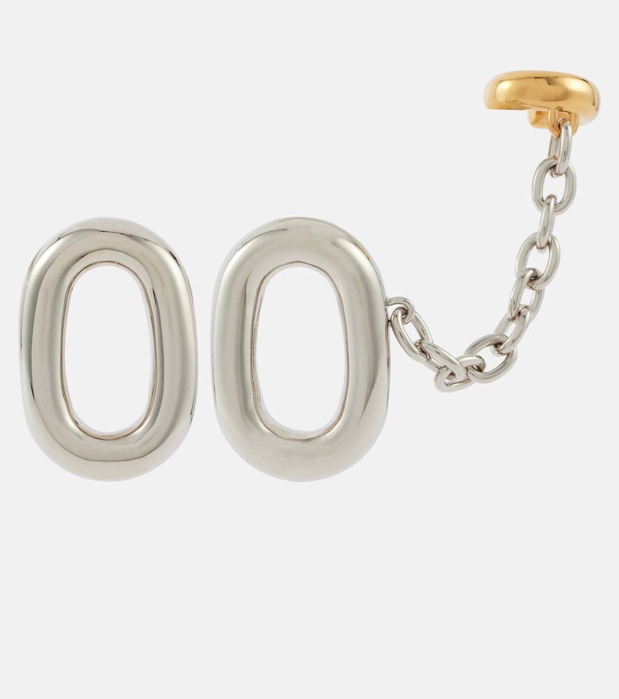 Rabanne Xl Link Chain Earrings In Silver In Silver
