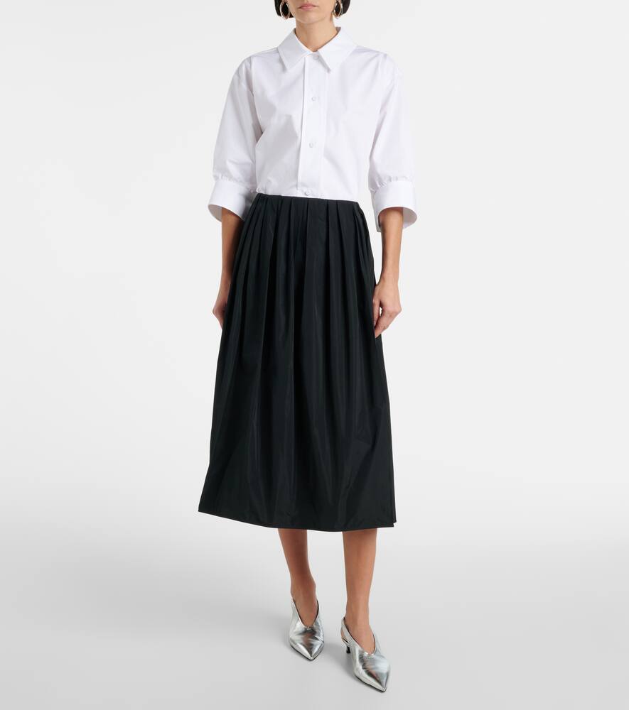 Jil Sander Pleated midi skirt