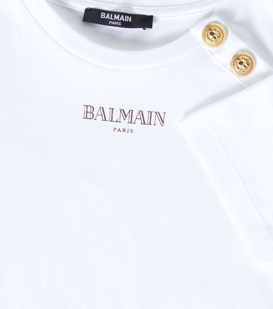  Balmain Kids Balmain Kids T-shirt Aus Baumwoll-jersey 