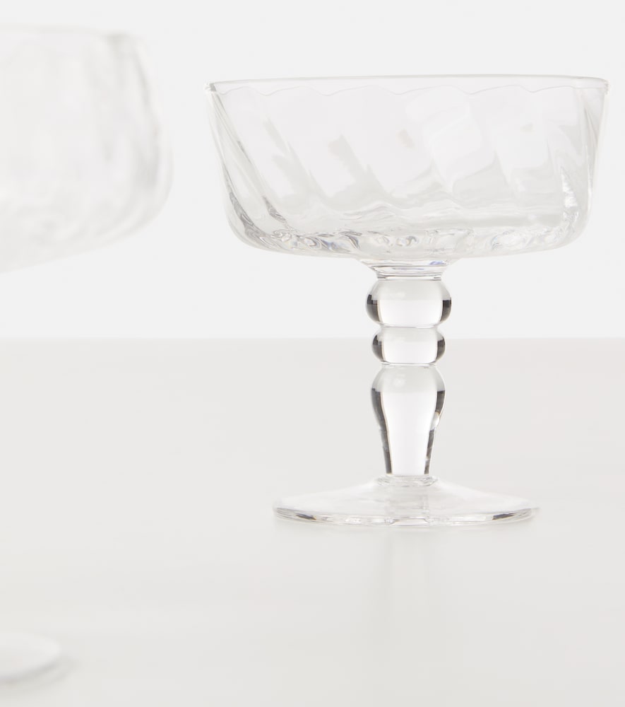  Bitossi Bitossi Set Diseguale Aus Sechs Champagnerschalen 