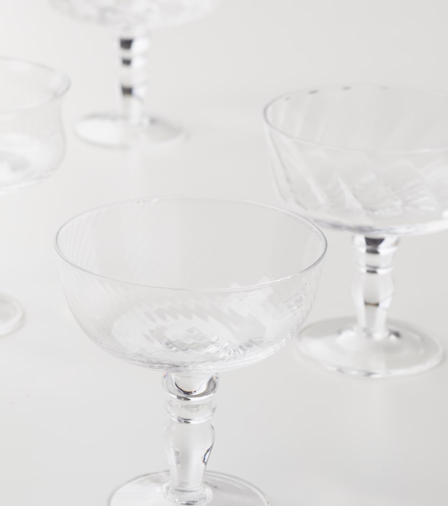  Bitossi Bitossi Set Diseguale Aus Sechs Champagnerschalen 