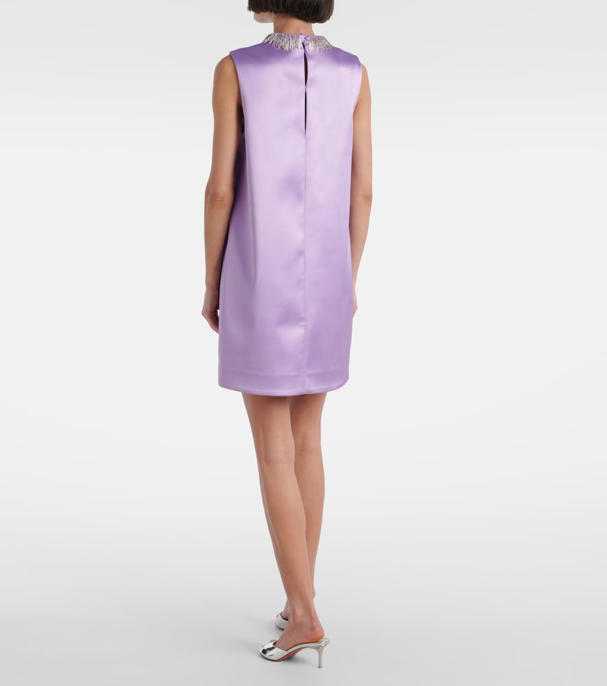  Alemais Alemais Laverne Embellished Satin Minidress 