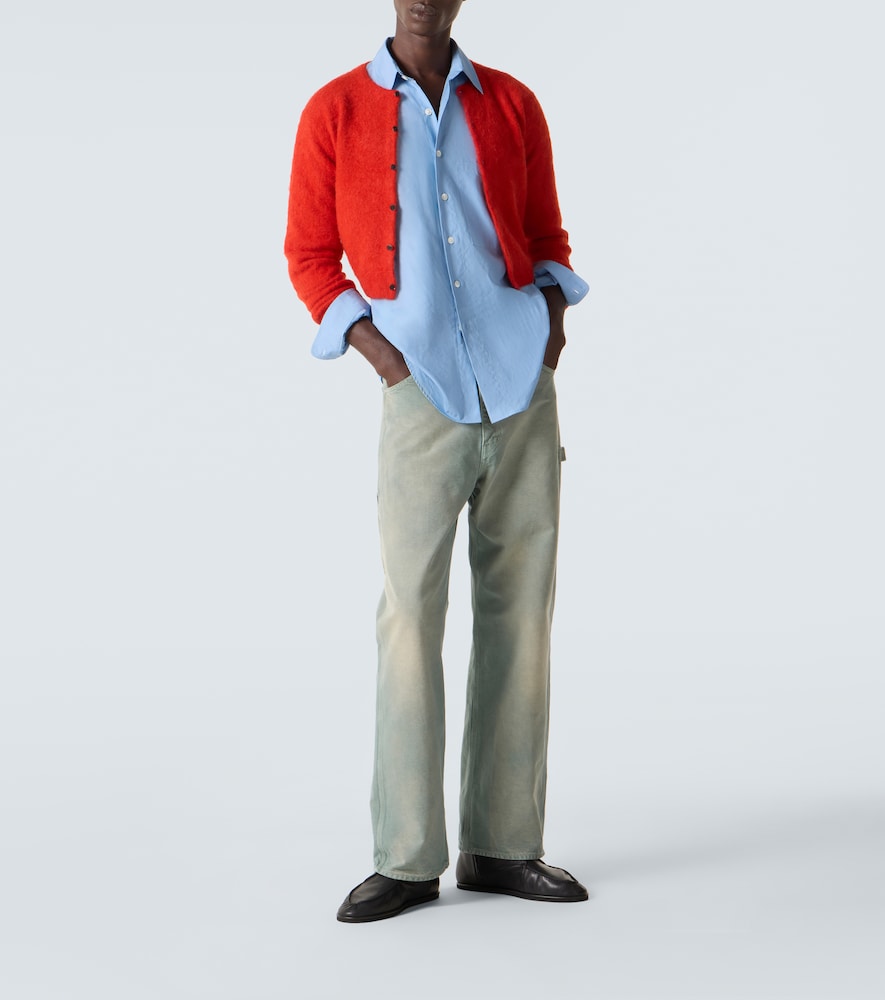  Auralee Auralee Cardigan Aus Alpakawolle 