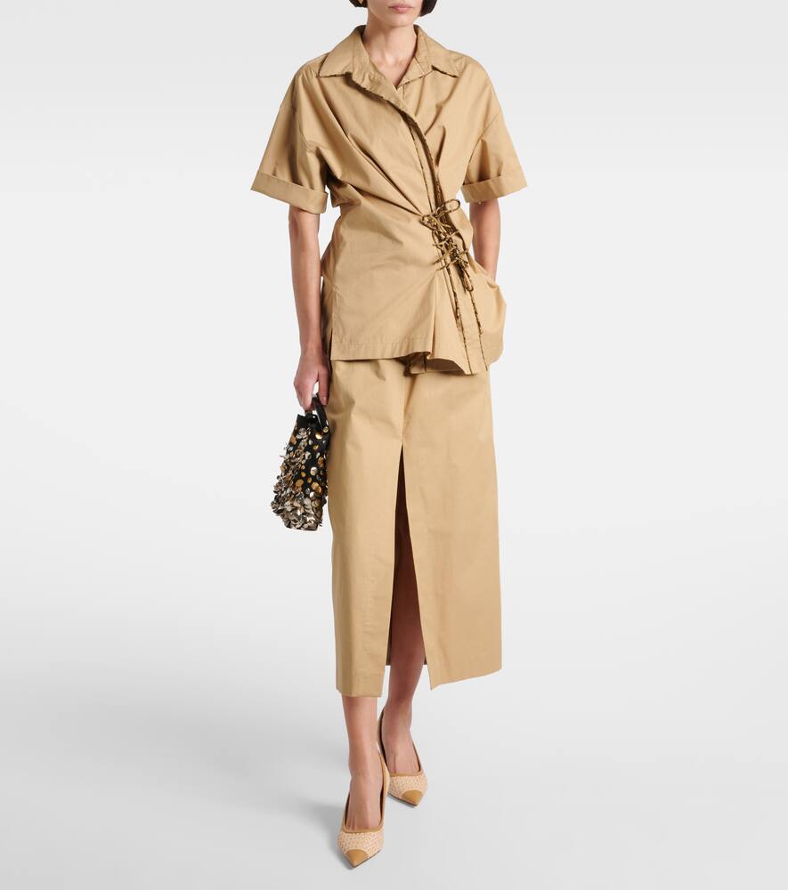 Jimmy Choo Love 65 Raffia-effect Pumps