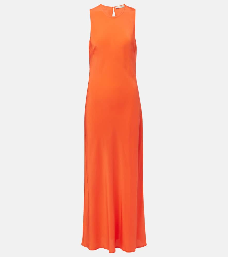 Valencia silk maxi dress