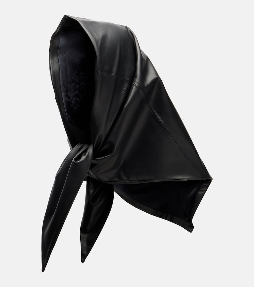 Leather scarf