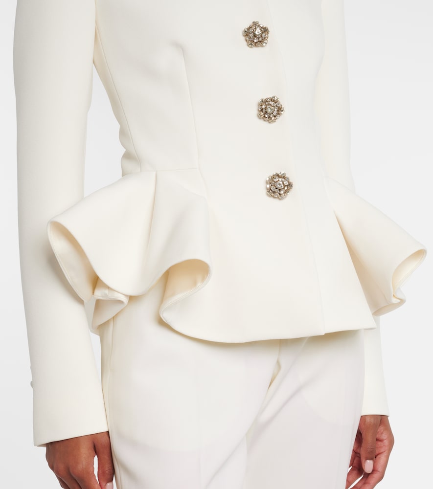 Tomomi Embellished Peplum Jacket