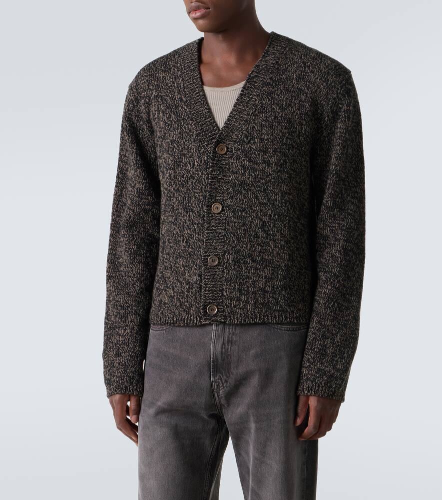 Our Legacy Academy Wool Cardigan In Black