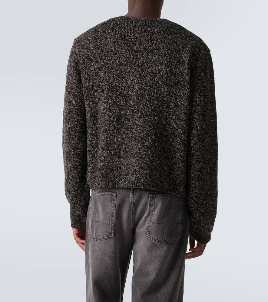 Our Legacy Academy Wool Cardigan In Black