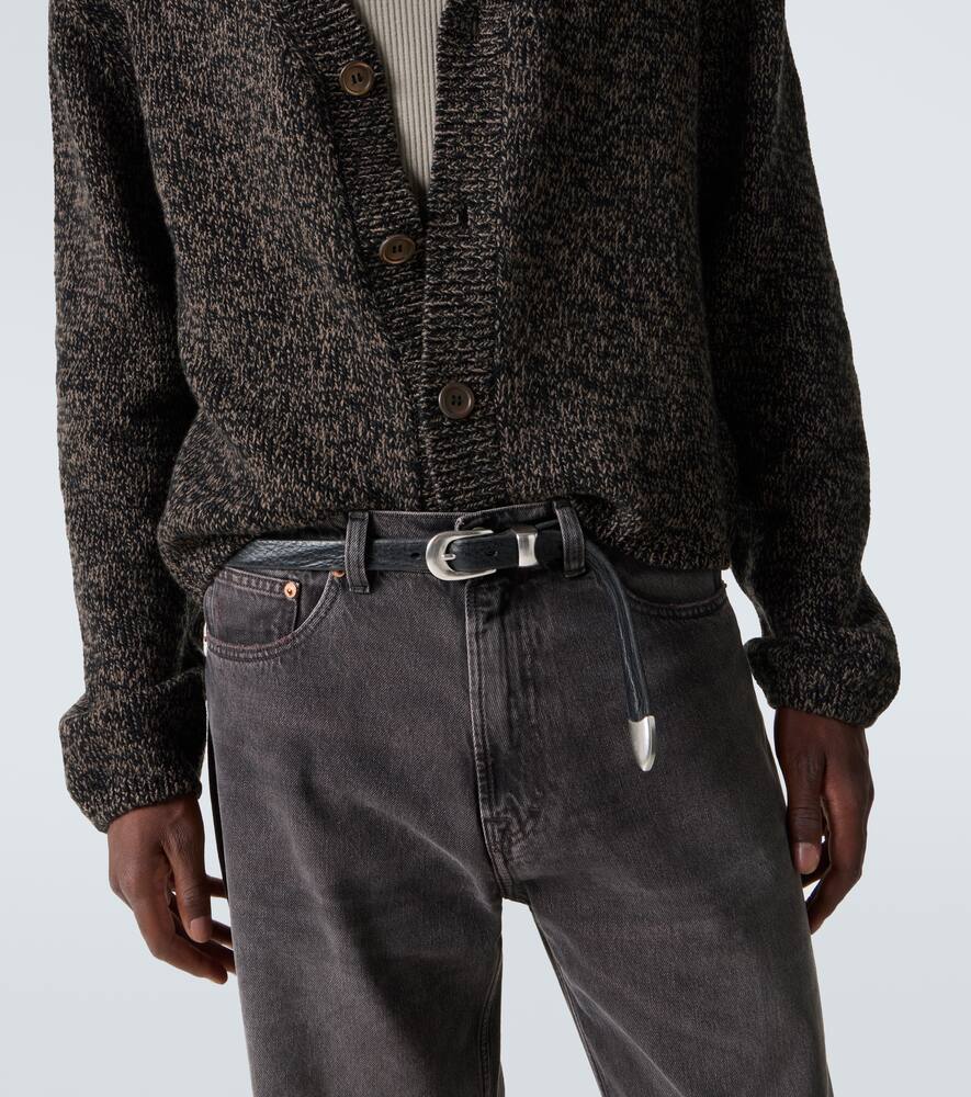 Our Legacy Academy Wool Cardigan In Black