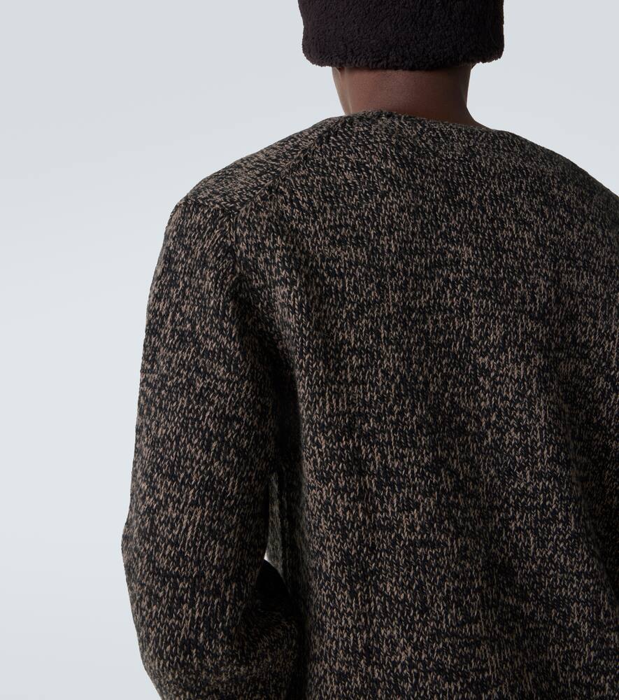 Our Legacy Academy Wool Cardigan In Black