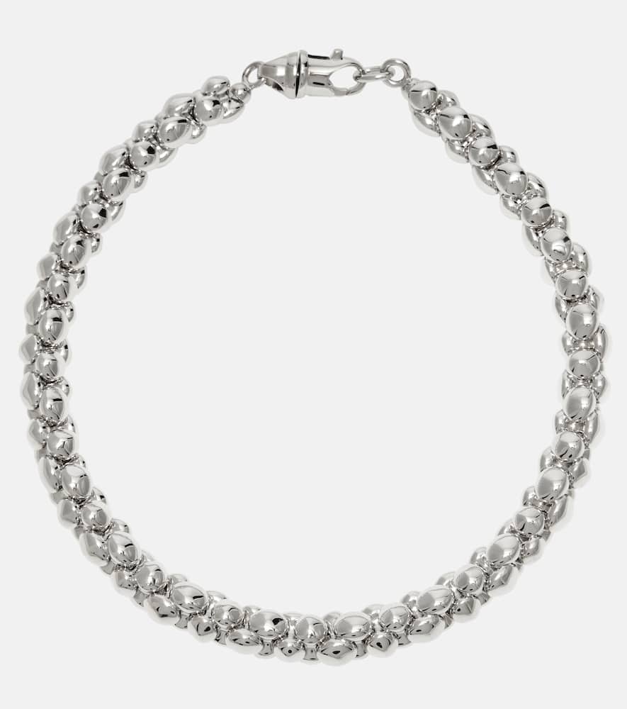 Pebble choker necklace