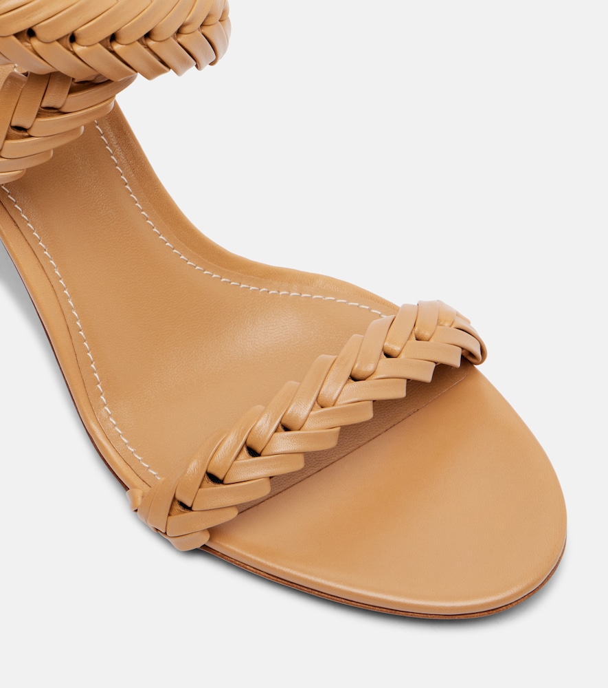  Zimmermann Zimmermann Helix 75 Braided Leather Sandals 