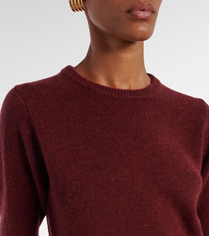 Extreme Cashmere Well Lamb Cashmere Sweater In Burgundy