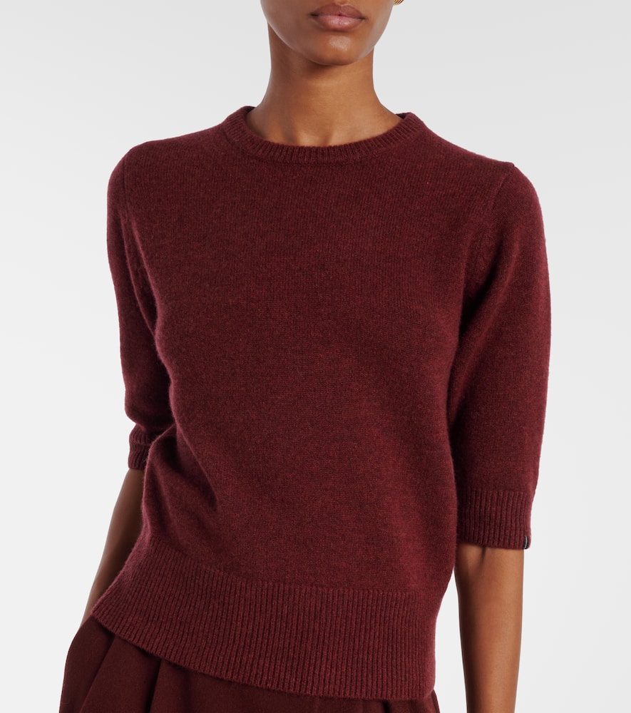 Extreme Cashmere Well Lamb Cashmere Sweater In Burgundy