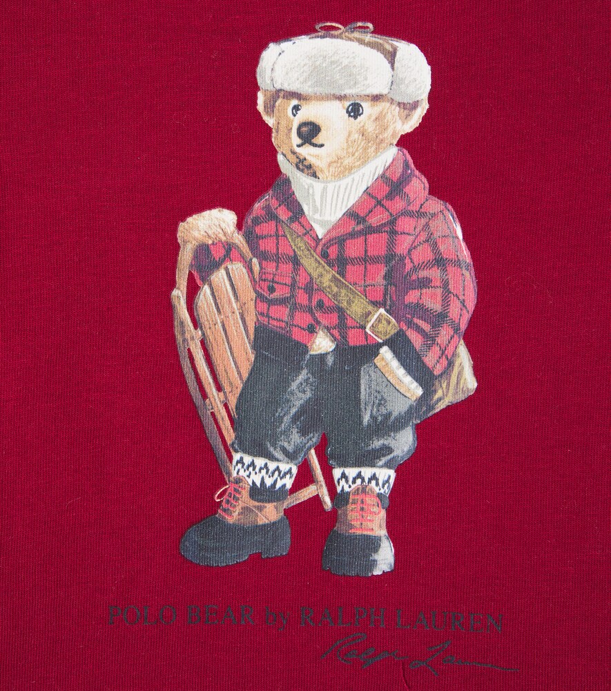  Polo Ralph Lauren Kids Polo Ralph Lauren Kids Baby Sweatshirt Polo bear Aus Baumwolle 