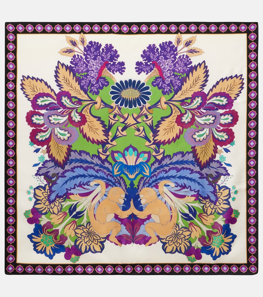 La DoubleJ Foulard imprim en soie 203 €