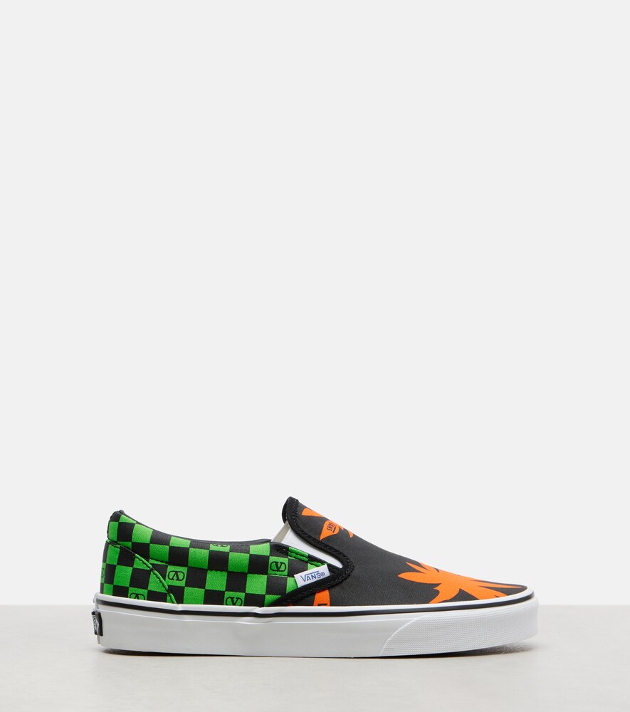  Valentino Garavani Valentino Garavani X Vans Slip-ons Vlogo Aus Canvas 