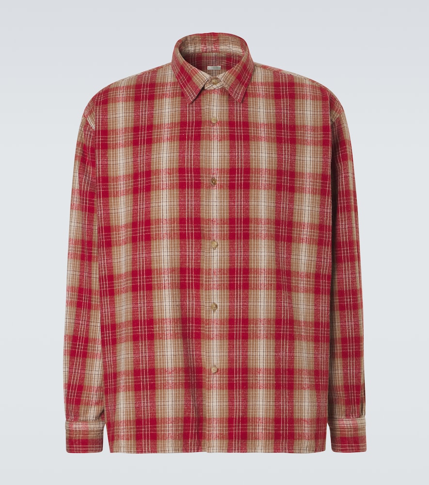 A. Presse Vintage cotton and silk twill shirt