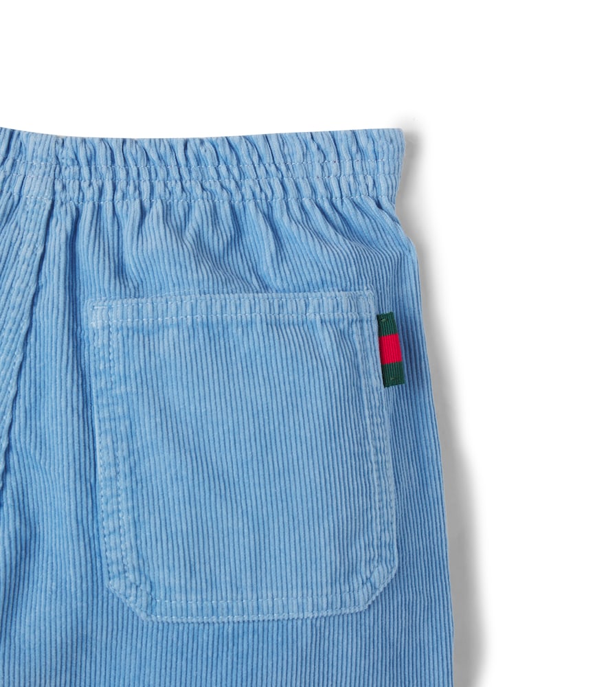  Gucci Kids Gucci Kids Bermuda-shorts Aus Baumwoll-cord 