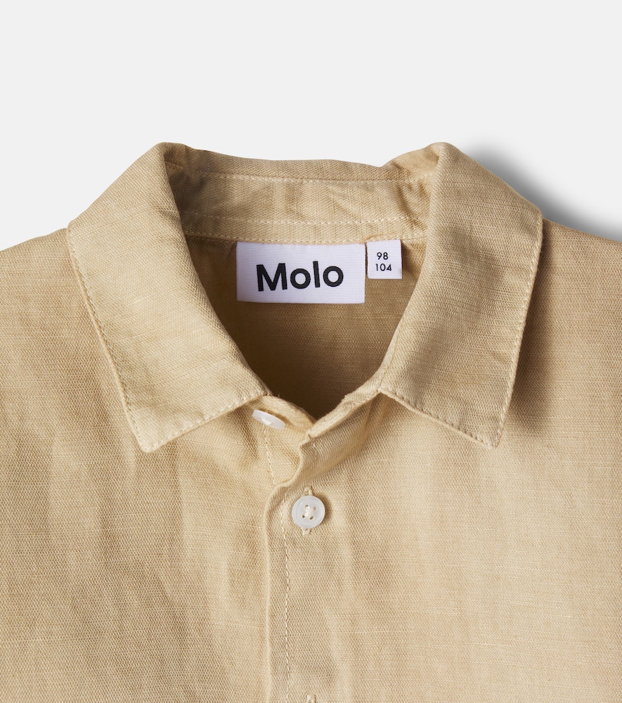  Molo Molo Hemd Richie Aus Leinen Und Baumwolle 
