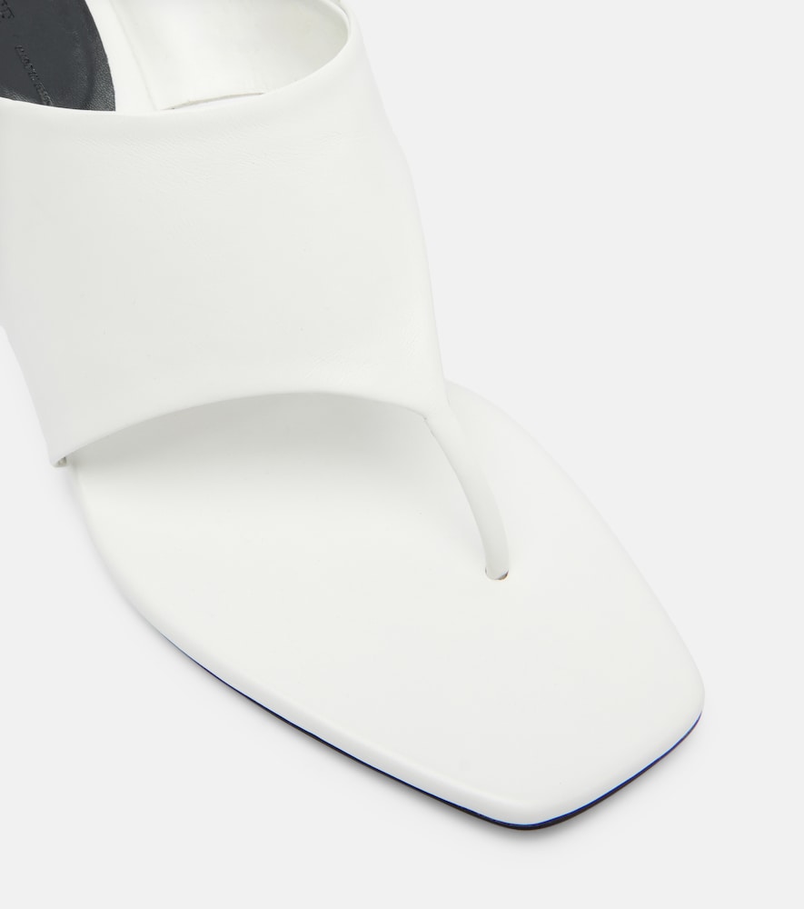  Khaite Khaite Marlow 55 Leather Mules 