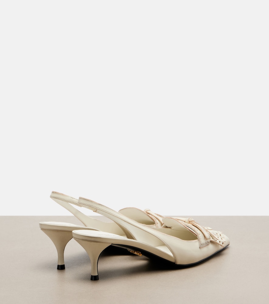  Prada Prada Slingback-pumps Aus Leder 