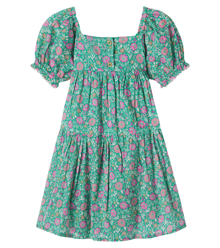  Bonton Bonton Kleid Georgette Aus Baumwolle 