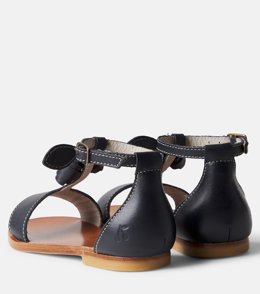  Bonpoint Bonpoint Elmas Leather Sandals 