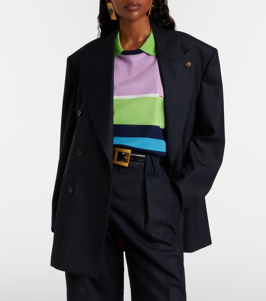  Versace Versace Oversize-blazer Aus Schurwolle 